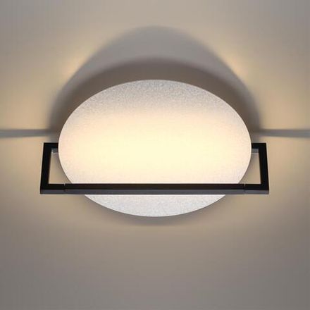 7015/15WL HIGHTECH ODL25 255 белый ice crack/металл/акрил Настенно-потолочный светильник IP20 LED поворотный 360° 1*15W LUNAR