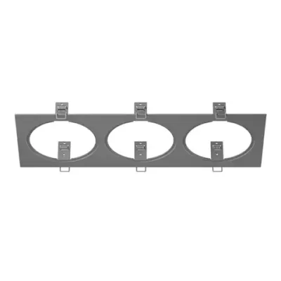 217839 Рамка INTERO 111 Triple QUADRO СЕРЫЙ Lightstar