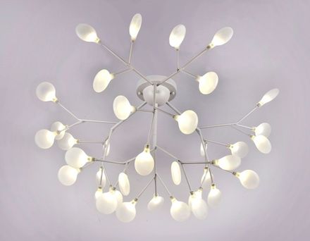 Потолочная люстра TR3018/36 WH/FR белый/матовый G4/36 max 20W D920*480 (лампы LED G4 1.5W 4200K в комплекте)