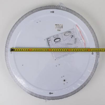 Citilux Кристалино Слим CL715R480 LED Люстра с диммером Прозрачная