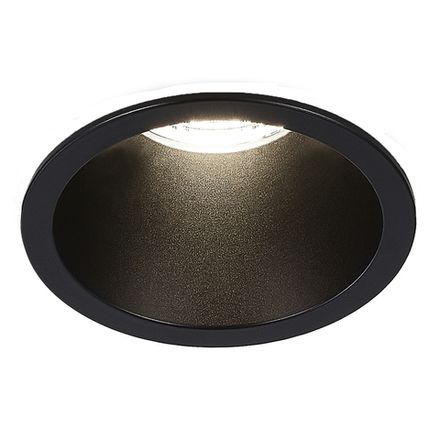 ST754.448.07 Св-к встр. Черный LED 1*7W 4000K 560Lm Ra&gt;90 60° IP20 D60xH79 100-240V