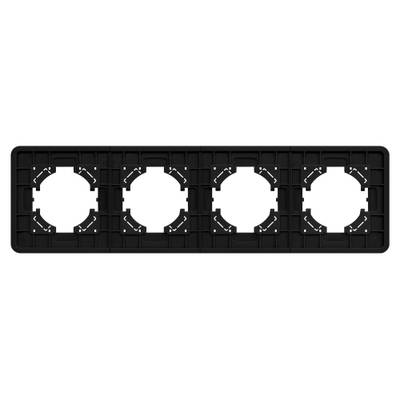 Рамка алюминиевая FRM-AKIRY-AL-4-BK (Arlight, -)