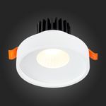 ST751.548.10 Св-к встр. Белый LED 1*10W 4000K 750Lm Ra&gt;90 38° IP20 D100xH75 170-240V