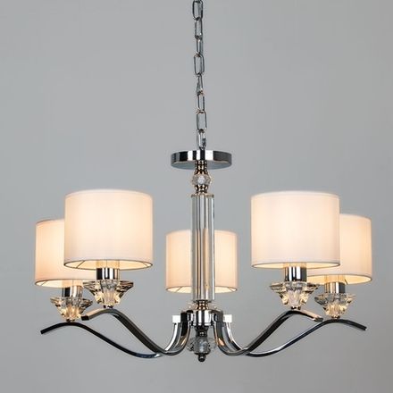 Подвесная люстра Arte Lamp ALHENA A4091LM-5CC, 5хE14