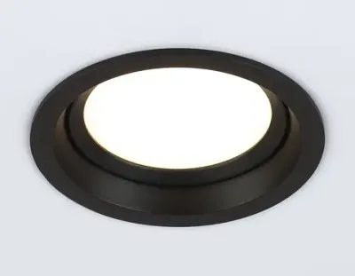 Светильник встраиваемый TN52231 BK черный IP20 GX53 D110*44
