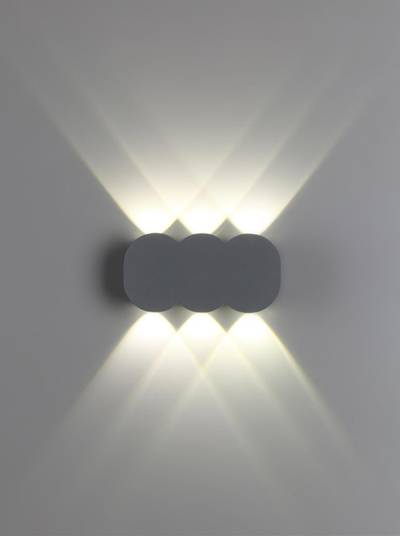 358560 STREET NT21 374 темно-серый Ландшафтный настенный светильник IP54 LED 4000K 6W 85-265V CALLE