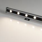 Светодиодный прожектор AR-LINE-1000L-48W-24V RGB-Day4000 (Grey, 15x45 deg, DMX512) (Arlight, Закрытый)