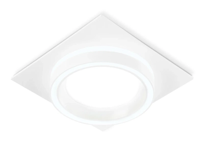 Светильник встраиваемый TU5220 WH белый IP20 GX70 D150*150*52