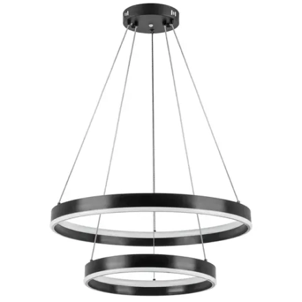 736427 Люстра ROTONDA 165W LED 5040LM 120G ЧЕРНЫЙ 3000-6000K