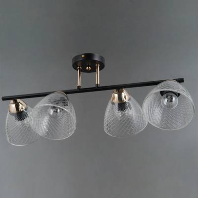 IL0739-4CSQ-24 BK FGD ARIES светильник потолочный