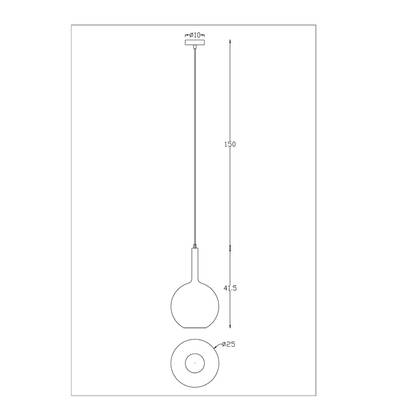 Подвесной светильник Arte Lamp Gala A2725SP-1SG, 1хE27
