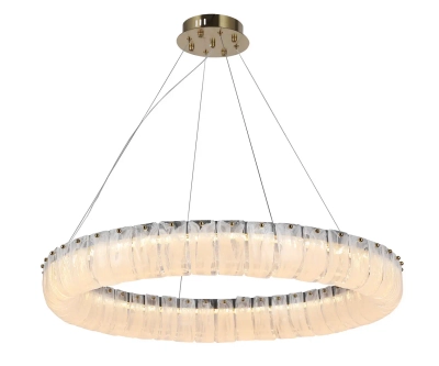 Люстра Гэлли латунь d80 h150 Led 72W (3000K)