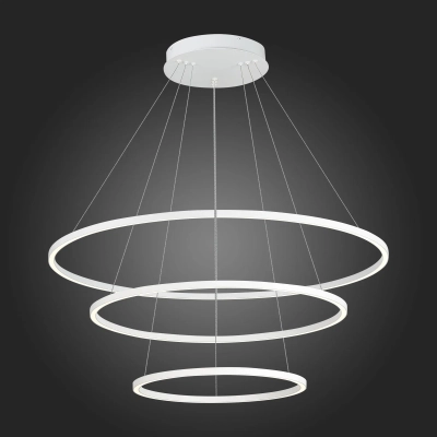 ST605.543.114 Светильник подвесной ST-Luce Белый/Белый LED 1*114W 4000K