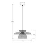 Подвесной светильник Arte Lamp CASTELLO A7067SP-1BK, 1хE27