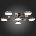 SLE6006-702-06 Светильник потолочный Серый/Серый LED 6*12W 3000K/4500K/6000K