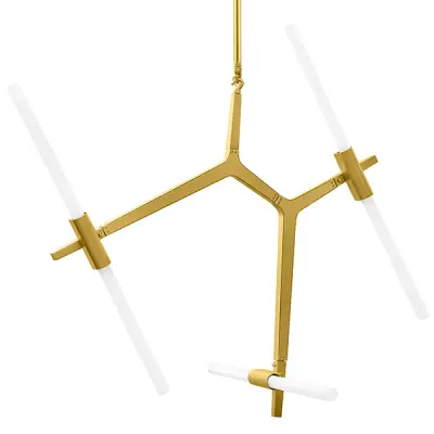 742063 Люстра STRUTTURA 6х6W (led) G9 ЗОЛОТО МАТОВЫЙ Lightstar