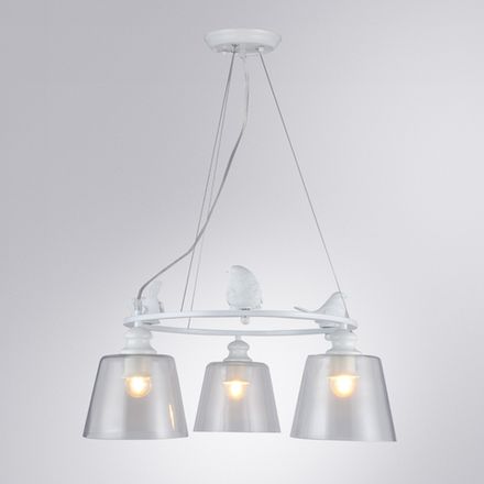 Подвесная люстра Arte Lamp PASSERO A4289LM-3WH, 3хE27