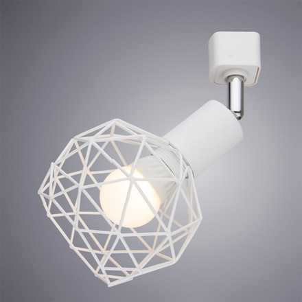 Трековый светильник Arte Lamp SOSPIRO A6141PL-1WH, 1хE14