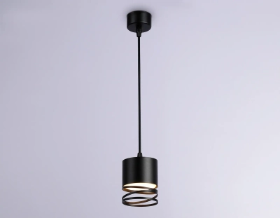 Светильник подвесной TN71109 BK черный GX53 max 12W D82*1135