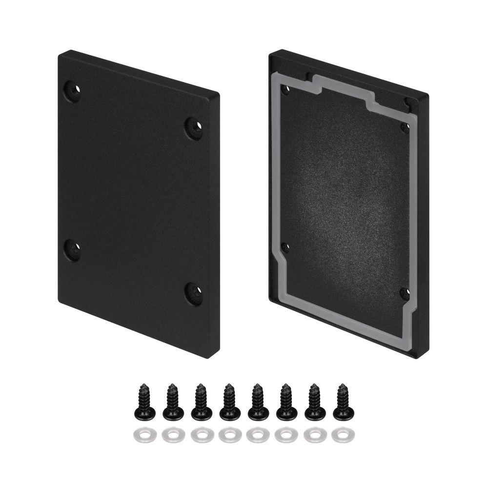 Заглушка IP-LINE-5475 BLACK глухая (Arlight, Металл)