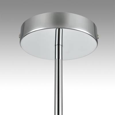 8110/5 MODERNI LN25 138 хром/белый, металл/текстиль Люстра подвесная E14 5*40W 220V ZIGRISA