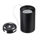 359422 OVER NT24 000 черный Светильник накладной влагозащищённый IP54 LED 15W 170-265V 3000К 1350Лм RECTE