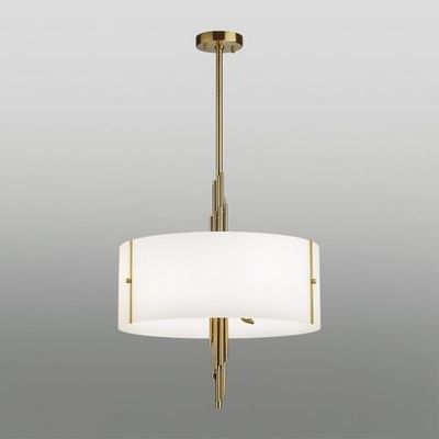 5415/6 MODERN ODL_EX23 151 бронзовый/белый матовый/металл/стекло Люстра E27 6*40W MARGARET