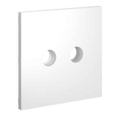 VLS001602 Накладка для розетки телевизионной оконечной TV+SAT, S70 (белый матовый). (ТМ Maytoni)