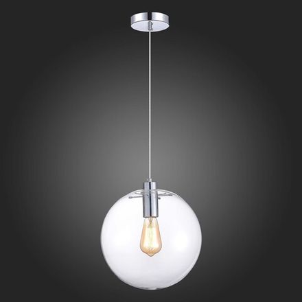 SL1056.123.01 Подвес ST-Luce Хром/Прозрачный E27 1*60W
