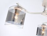 Светильник потолочный TR303217/3 WH/CH/SM белый/хром/дымчатый E27*3 max 60W D540*250