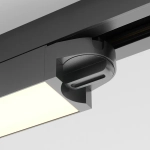 Трековый светильник Базис / Basis Unity 3000K 24Вт 110°, TR000-1-24W3K-B. TM Maytoni