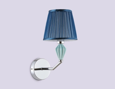 Светильник настенный LH75065 CH/DB хром/темно синий E14 max 40W 230*150*300