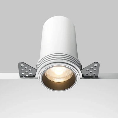 Встраиваемый светильник Фокус / FOCUS LED 12 Вт 3000 К 50°, DL125-L12-3K-TRS-W. TM Maytoni