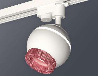 Комплект трекового светильника XT1101062 SWH/PI белый песок/розовый MR16 GU5.3 LED 3W 4200K (A2520, C1101, N7193)