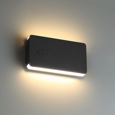 359590 STREET NT25 702 черный Светильник ландшафтный с переключ. цв. температуры IP54 LED 10W 100-240V 3000К\4000К\6000К STRAIT