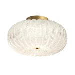 7720/36L PIKO LED SN 42 Светильник металл/стекло/прозрачный/золотой LED 36Вт 3000-6500K D400 IP20 пульт ДУ ANGELO