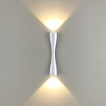 4290/10WL HIGHTECH ODL22 373 белый/металл Настенный светильник IP20 LED 10W 588Лм 3000K ANIKA
