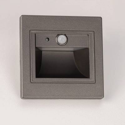 CLD005KS1 Skally Подсветка Графит, 1W*3000K, с сенсором