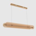 Светильник подвесной Crystal Lux AMARILLO SP70W LED BRASS 0120/225