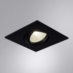 Точечный встраиваемый светильник Arte Lamp GIRO A2866PL-1BK, 1хGU10