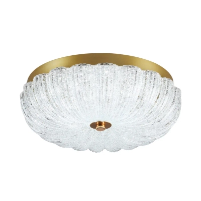 7719/36L PIKO LED SN 567 Светильник металл/стекло/прозрачный/золотой LED 36Вт 3000-6500K D300 IP20 пульт ДУ TESORO
