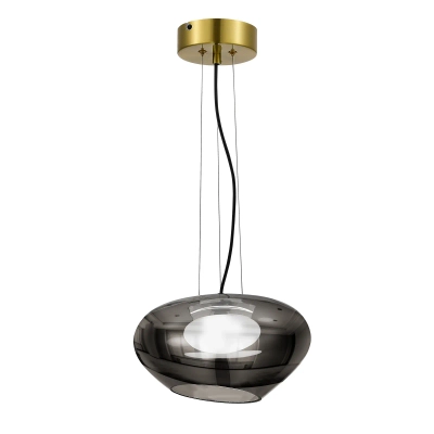 SL6019.303.01 Светильник подвесной ST-Luce Латунь/Дымчатый, Белый LED 1*10W 3000K