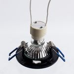 Точечный встраиваемый светильник Arte Lamp BASIC A2103PL-1BK, 1хGU10