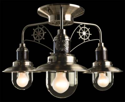 Потолочная люстра Arte Lamp SAILOR A4524PL-3AB, 3хE27