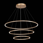 ST605.203.114 Cветильник подвесной SMART ST-Luce Золотистый/Белый LED 1*114W 2800-6500K