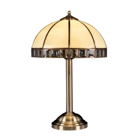 Citilux Шербург-1 CL440811 Настольная лампа витражная Бронза