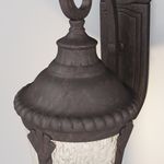 Настенный светильник (бра) Goiri E27х1, IP44, O029WL-01BZ. TM Maytoni