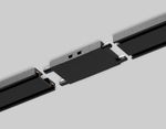 Коннектор прямой для накладного шинопровода Magnetic Ultra Slim GV1109 BK черный 46*26*26