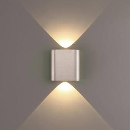 7106/2WL HIGHTECH ODL26 441 светильник светильник матовый никель/металл IP20 LED 2W 3000K 220V MAGNUM