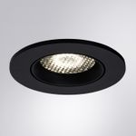 Точечный встраиваемый светильник Arte Lamp FUJI A2865PL-1BK, 1хGU10
